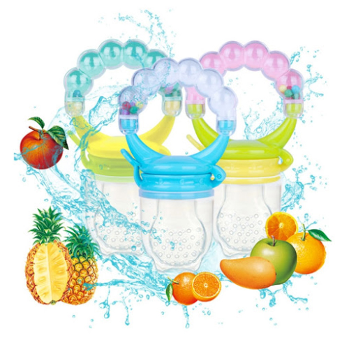 Baby Silicone & Non-toxic Food Supplement Fruit Feeder